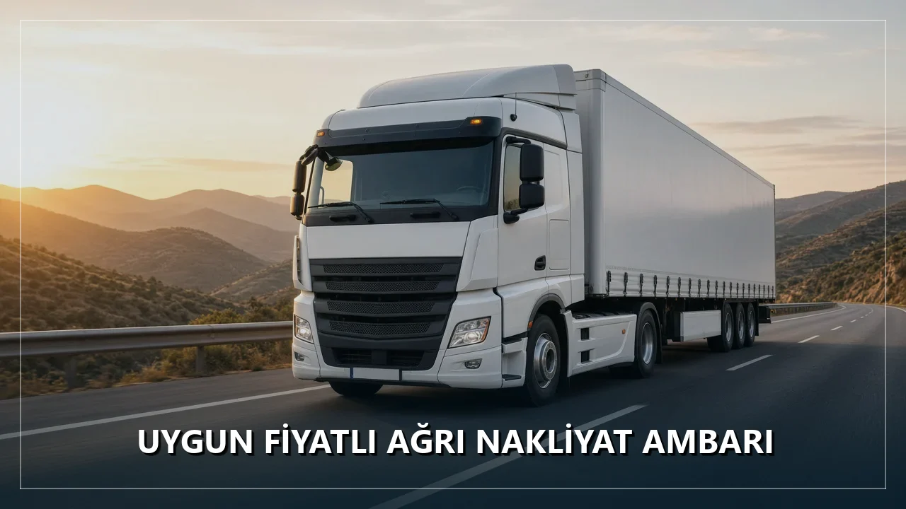 Ağrı Adresten Adrese Nakliye Teslim